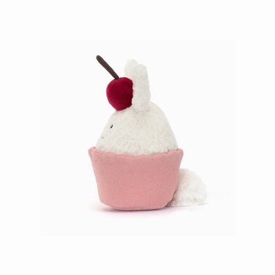 Jellycat Dainty Dessert Konijn Cupcake | FE4932651